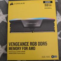 CORSAIR RGB DDR5 RAM 32GB (2X16GB) 6000Mhz