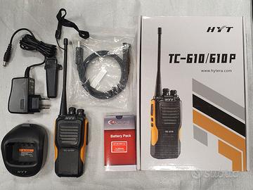 4 Hytera TC 610P HYT-Radio portatile PMR analogico