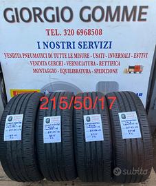Gomme usate 215/50/17 in pronta consegna