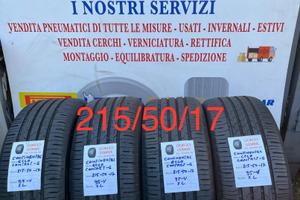 Gomme usate 215/50/17 in pronta consegna
