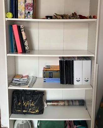 Libreria in legno bianca, Ikea