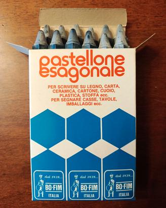 Pastelli industriali vintage BO-FIM  blu