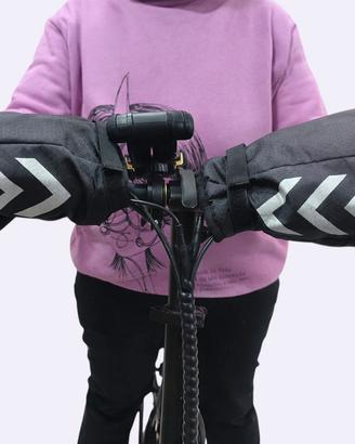 Manicotti termici manubrio bici e monopattino