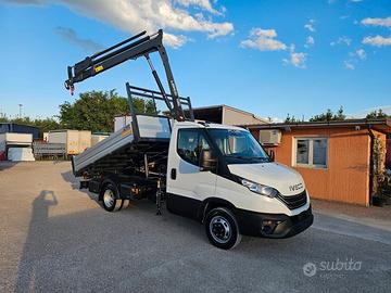 IVECO 35C16 3.0 cc - RIBALTABILE E GRU 12 mt NUOVO