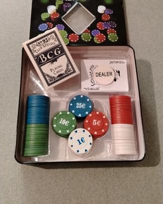 Set Poker 100 fiches + Mazzo Scala40 DalNegro502