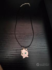 Collana Pokemon Jigglypuff - fatta a mano 
