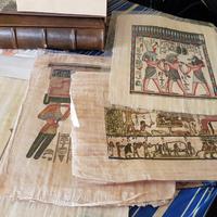 10 pergamene in papiro Luxor vintage