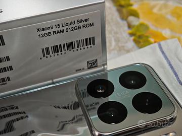 Xiaomi 15 Liquid Silver 12/512GB Come Nuovo Garanz