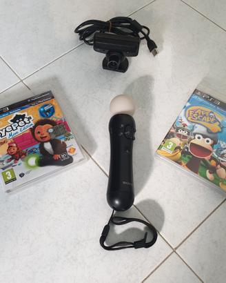 Move motion giochi ape escape e eye pet
