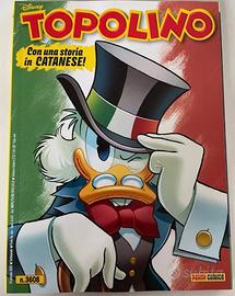 1 Fumetto Topolino 3608 Variant siciliano Catanese