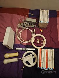 wii console videogiochi lotto completo