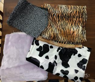 Pellicce ecologiche per guarnizioni giacche e capp