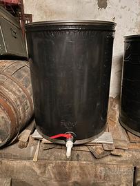 Fusto acciaio inox 18/10 da 200 litri