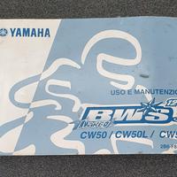 USO E MANUTENZIONE MANUALE YAMAHA BW'S NAKED - 2B6