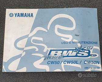USO E MANUTENZIONE MANUALE YAMAHA BW'S NAKED - 2B6