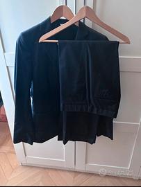 Tailleur pantalone gessato