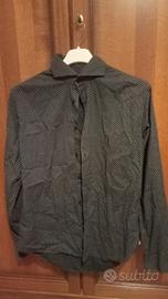 Camicia da uomo nera "Bottega del Sarto"