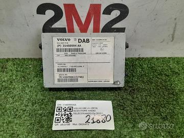 RICEVITORE CODE VOLVO V60 1Â° Serie 31450594AA (10