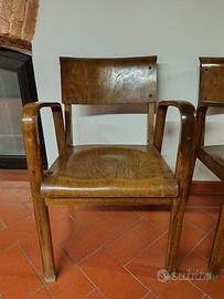 sedie vintage viennesi anni '30