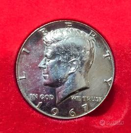 Mezzo Dollaro Americano - Kennedy 1967 - Argento