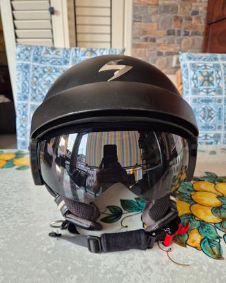 Casco Moto Jet Scorpion Exo-100 Solid Nero Opaco

