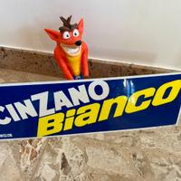 Insegna cinzano vintage epoca targa cartello