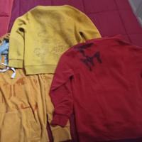 2 felpe+ maglia