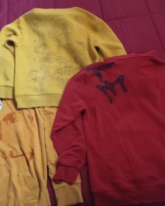2 felpe+ maglia