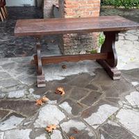 Tavolo in legno massello stile frattino