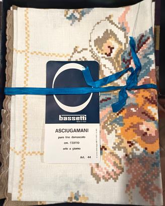 set asciugamani Bassetti 2 confezioni 