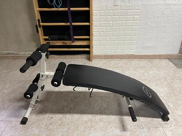 Panca Addominali inclinata sit up regolabile