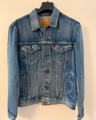 Levi's Premium Trucker Jacket Denim Uomo Taglia M