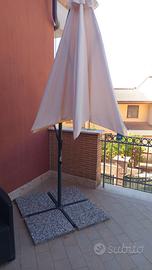 Ombrellone più mattonelle