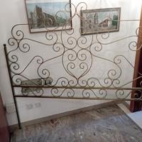 Testiera letto matrimoniale vintage ferro