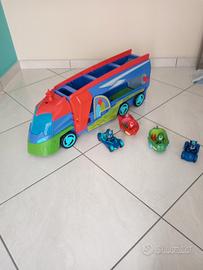 PJ Mask 2 in 1 quartiere generale mobile