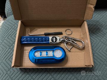 Guscio protettivo telecomando Fiat + portachiavi