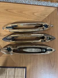 Spole, spolette, navette da telaio