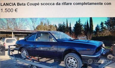 Lancia  beta Coupè 2000 senza motore