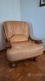 Poltrone in pelle