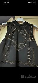Tuta jumpsuit Sandro Ferrone nera