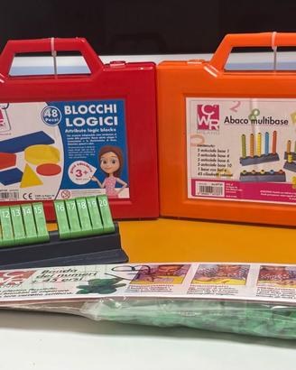 Lotto Materiale Didattico e Manipolativo – Matemat