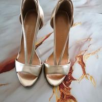 scarpe Eva lobgoria numero 37 color oro