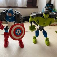 Lego hulk e capitan america 4530 4597