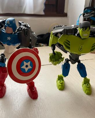 Lego hulk e capitan america 4530 4597