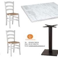 Tavolini Sedie Shabby Bar Ristorante Pub cd 0266
