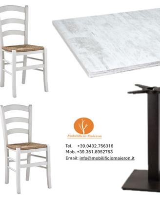 Tavolini Sedie Shabby Bar Ristorante Pub cd 0266