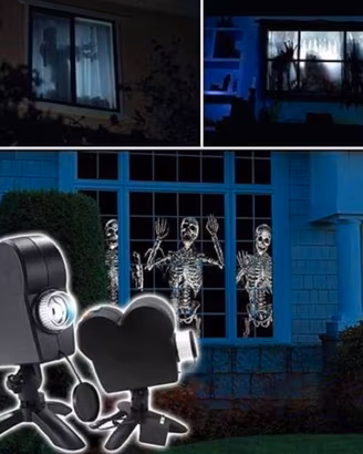 Proiettore halloween e natale