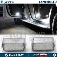 Luci LED Sottoporta MERCEDES Classe E W213 Bianche