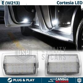 Luci LED Sottoporta MERCEDES Classe E W213 Bianche
