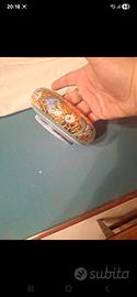 posacenere in ceramica e oro zecchino Deruta
